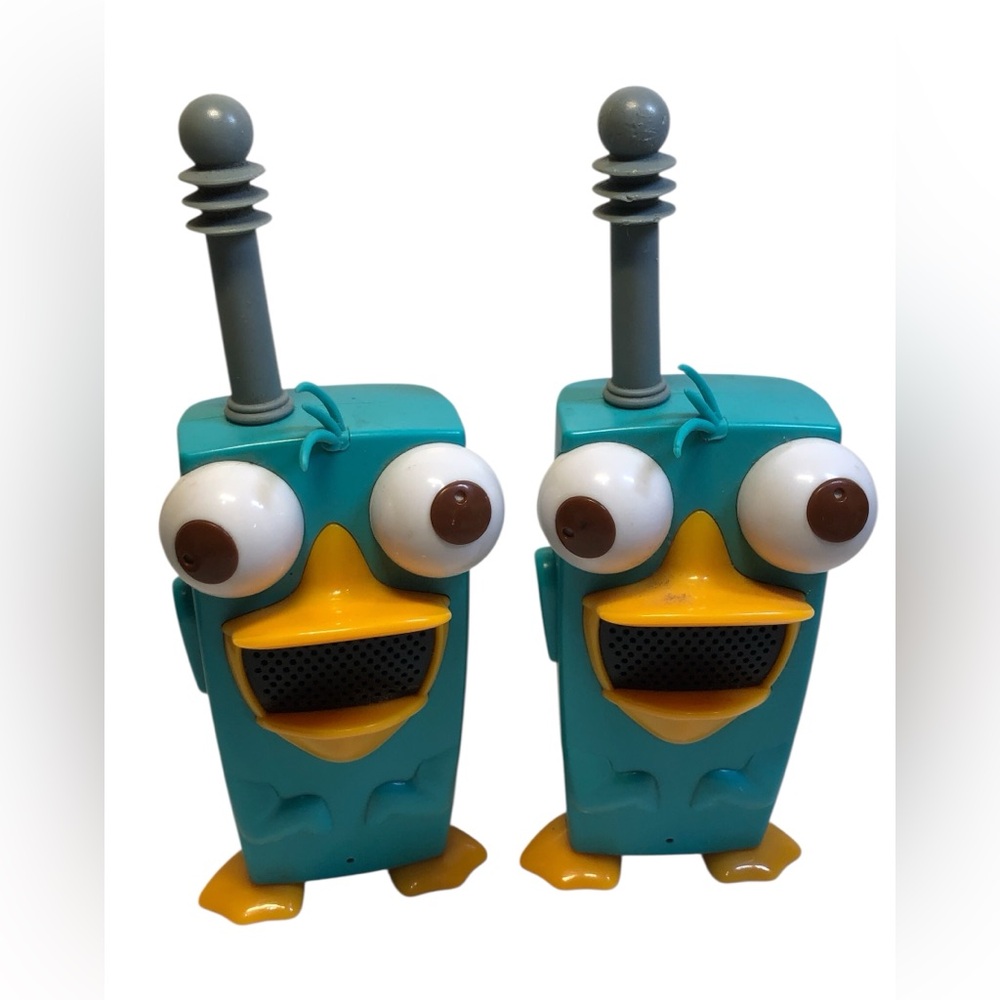 Perry The Platypus Agent P Phineas And Fern Walkie Talkies tested